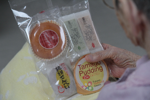 プレゼントされた４種類のお菓子