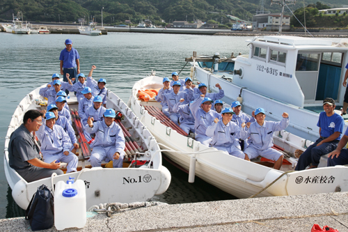 3年連続で青海島1周に成功！