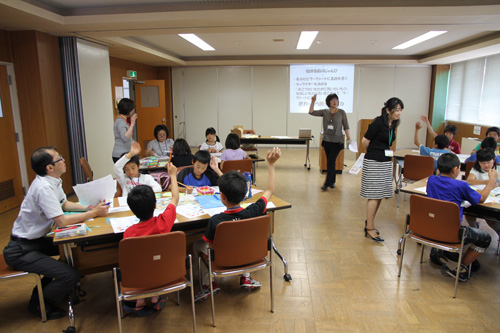 高学年の講座のようす