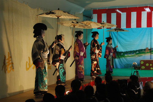俵山子ども歌舞伎「白浪五人男」