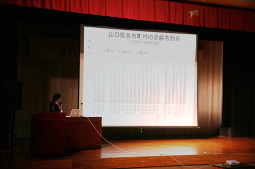 講演会のようす