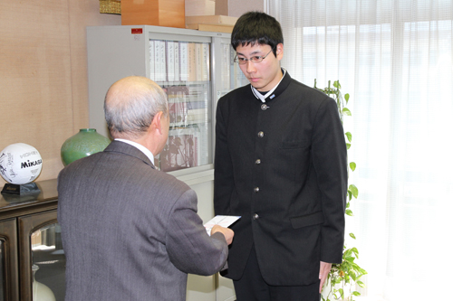 航空自衛隊に入隊予定の大野さん