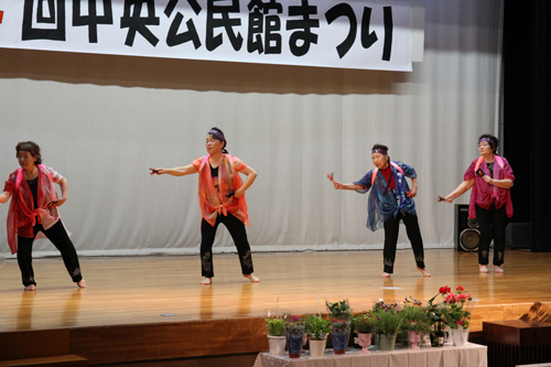 練習の成果を発揮
