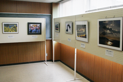 写真の展示スペース