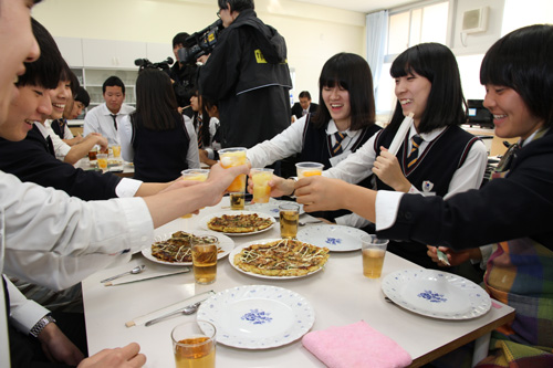 一緒に作って乾杯！