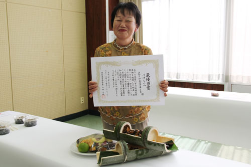 最優秀賞を受賞した木村ひろみさん