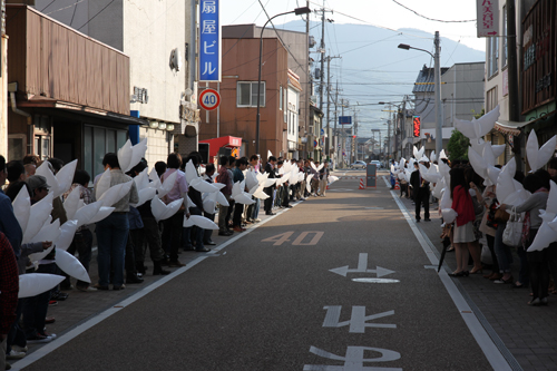 開会式では全参加者が集合