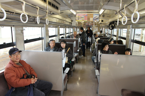 車内のようす