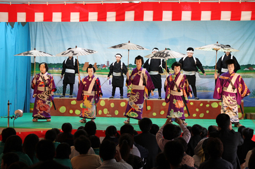 白浪五人男のようす