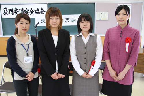 左から瀬浦さん、長谷川さん、守山さん、岡崎さん