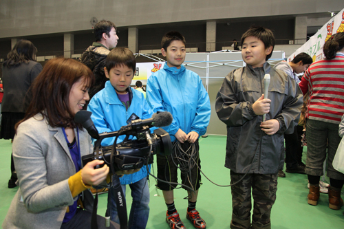 ほっちゃテレビで仕事を体験