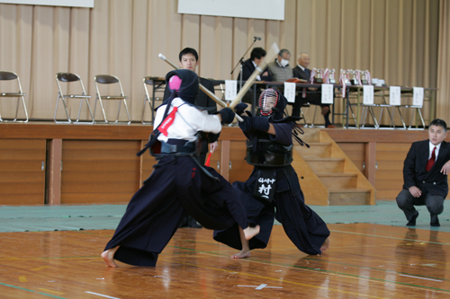 一瞬のスキをつく剣道の試合