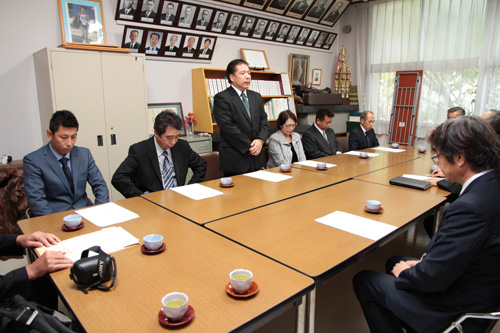 中原部会長のあいさつ