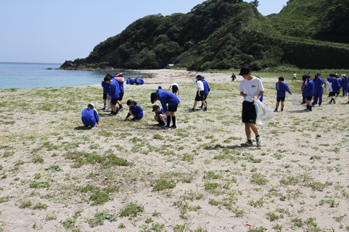 美しい海岸を守る