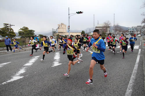 10.22kmの部のスタート