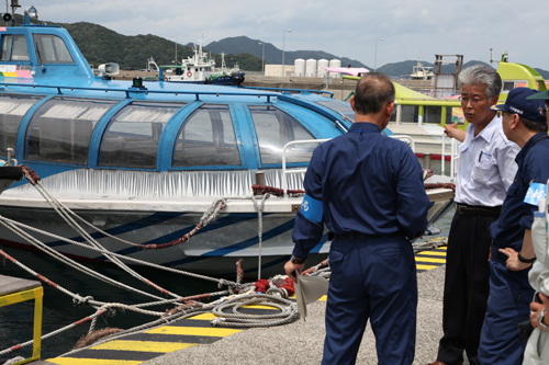 調査のようす