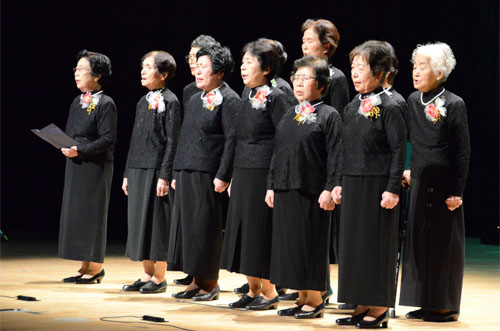 油谷朗吟会のみなさん