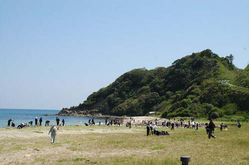 ニ位ノ浜清掃活動