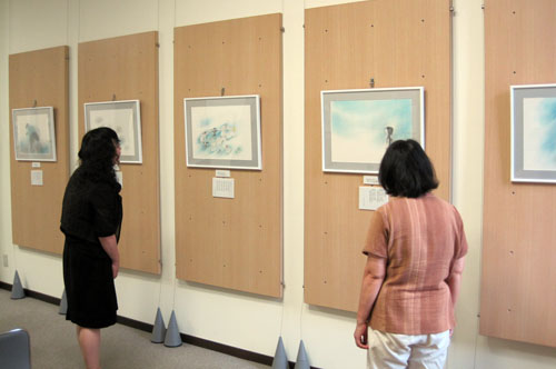 上野紀子さん原画展