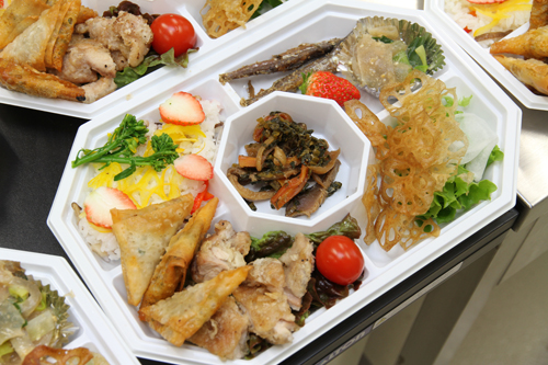 できあがった料理