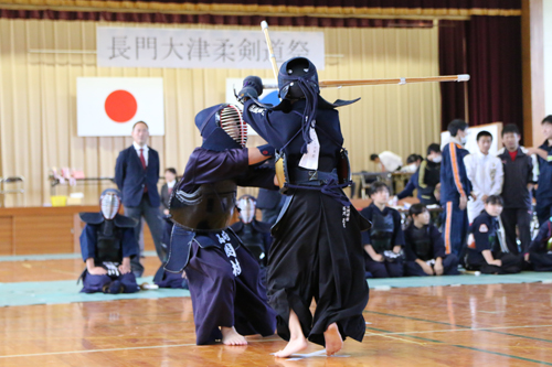 激しい攻防が繰り広げられた剣道の部