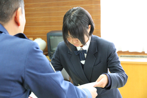 ２年連続で感謝状が贈られた