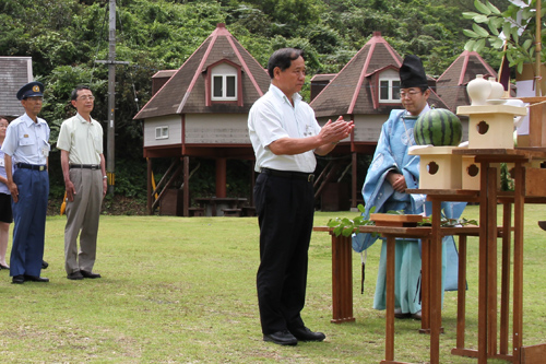 大西市長も安全を祈願