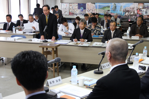 大西市長のあいさつ