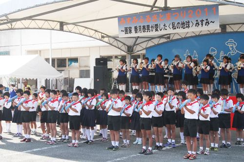 明倫小学校マーチングバンド