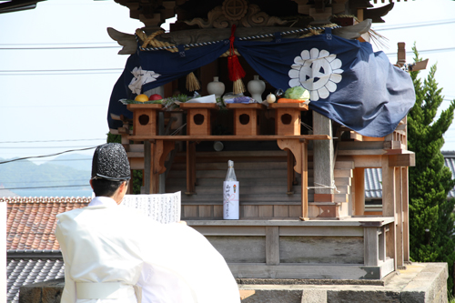祝詞のようす