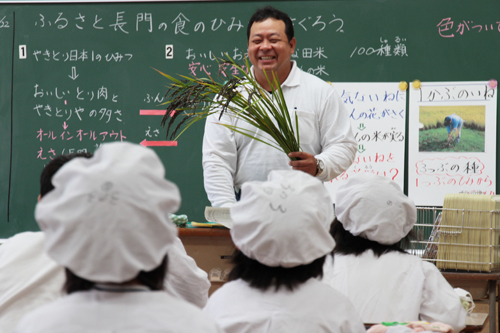 説明を行う杉村さん