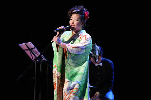 アトラクションに出演した新宅由貴子さんも20歳に
