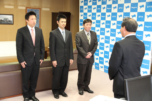 激励会のようす