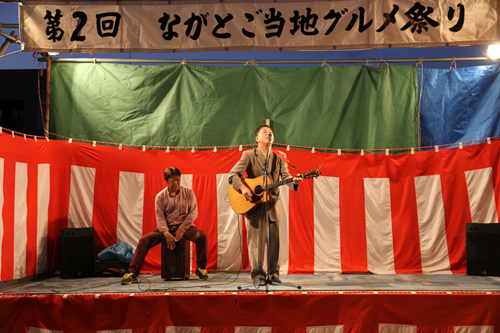 アコースティックライブのようす