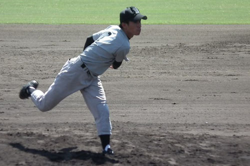 好投を続けたエース小林選手