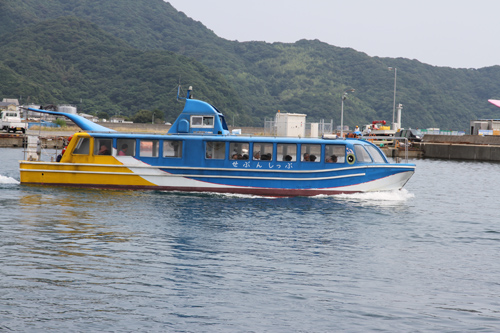 安全に青海島の眺めをどうぞ！