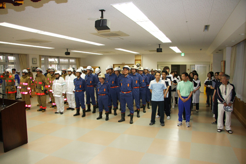 訓練に参加されたみなさん