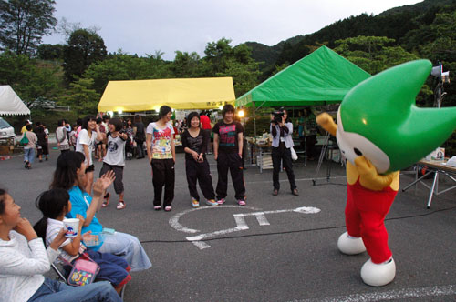 国体ｐｒキャラクター「ちょるる」が大活躍