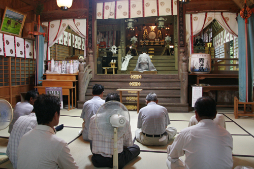 神事のようす