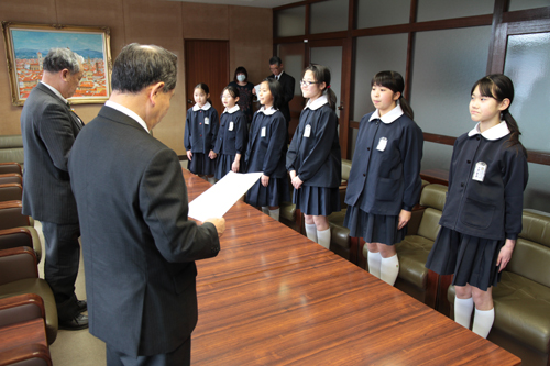 激励会のようす
