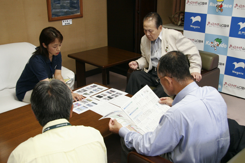 報告会のようす