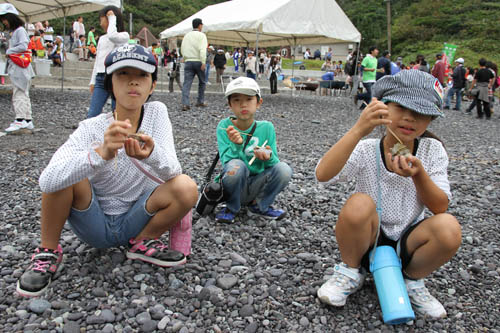 サザエ、とってもおいしいよ！