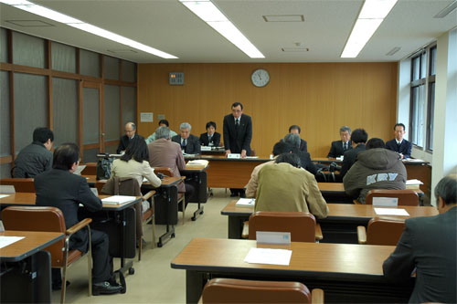 平成２１年度予算案記者会見