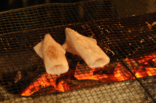 先日旬宣言が行われた仙崎ぶとイカも無料で試食