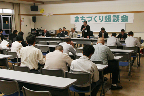 日置保健センター会場のようす