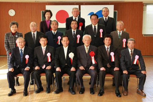表彰受賞者のみなさん