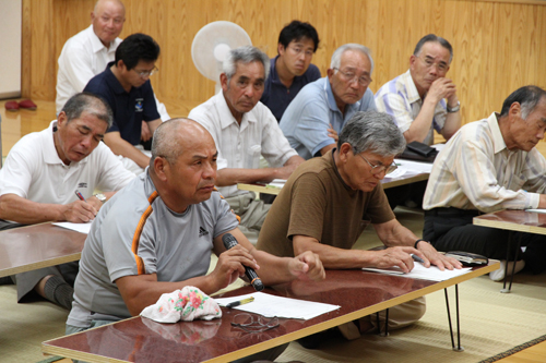 防災について意見が出される