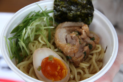 ２位となった「ながとりめん」