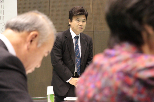 会長に選出された徳山工業高等専門学校教授の佐賀孝徳さん