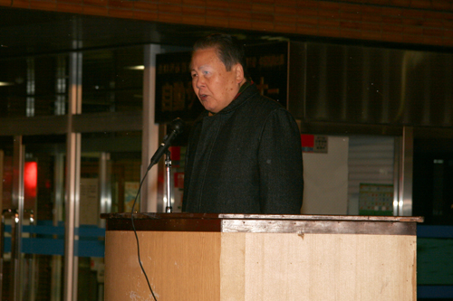 南野市長が激励